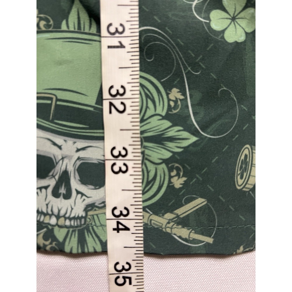 Retro Rifle Men's Short Sleeve Button Down Shirt Size 4XL Irish Hand Grenade - Picture 7 of 7